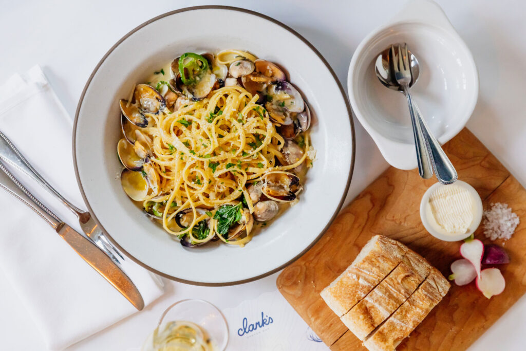 Clark’s Oyster Bar Food Offerings